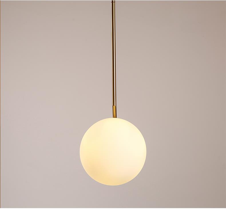 Artemide pendant lamp Nordic Milk White Glass Ball Pendant Light （3030101）