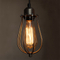 Retro rustic vintage iron black pendant lighting for loft ligting