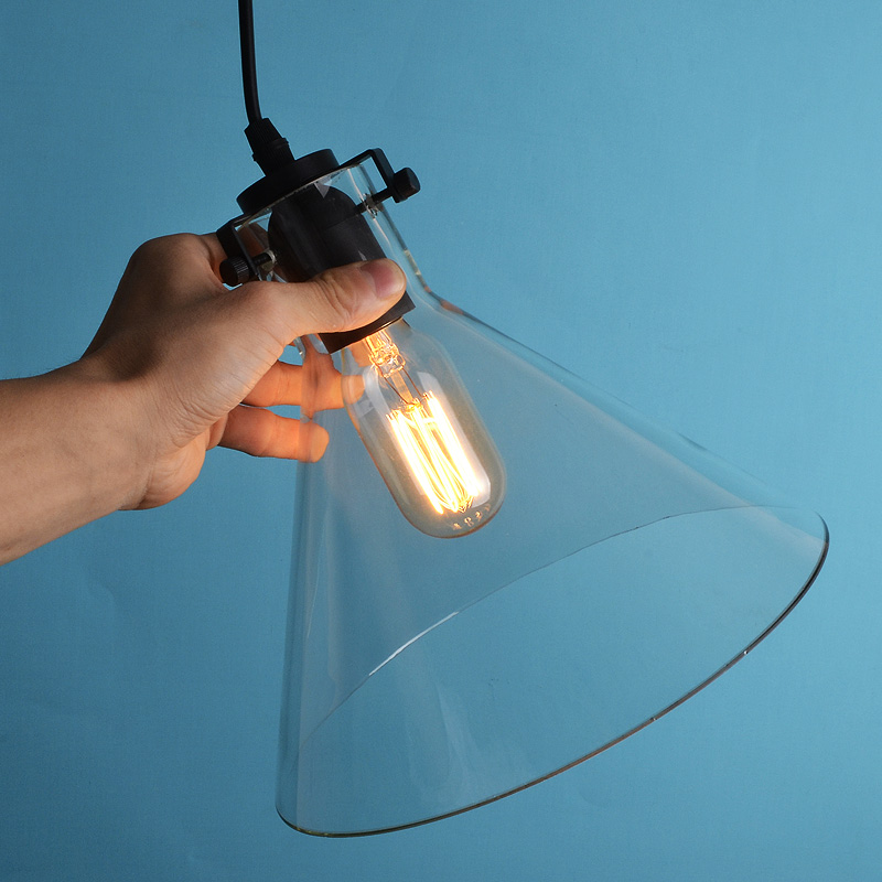Professional China light Factory Manufacture Filament Glass Pendant Lamp