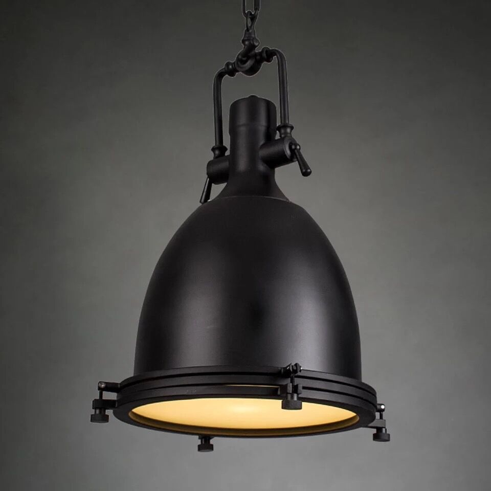 Benson Pendant lamp Loft Industrial Iron Chrome bronze Suspension Lights for Projects