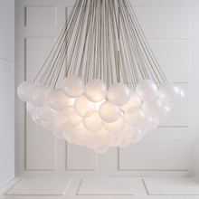 Stylish fashion dull polish glass bulb chandelier suspension lighting (50676)