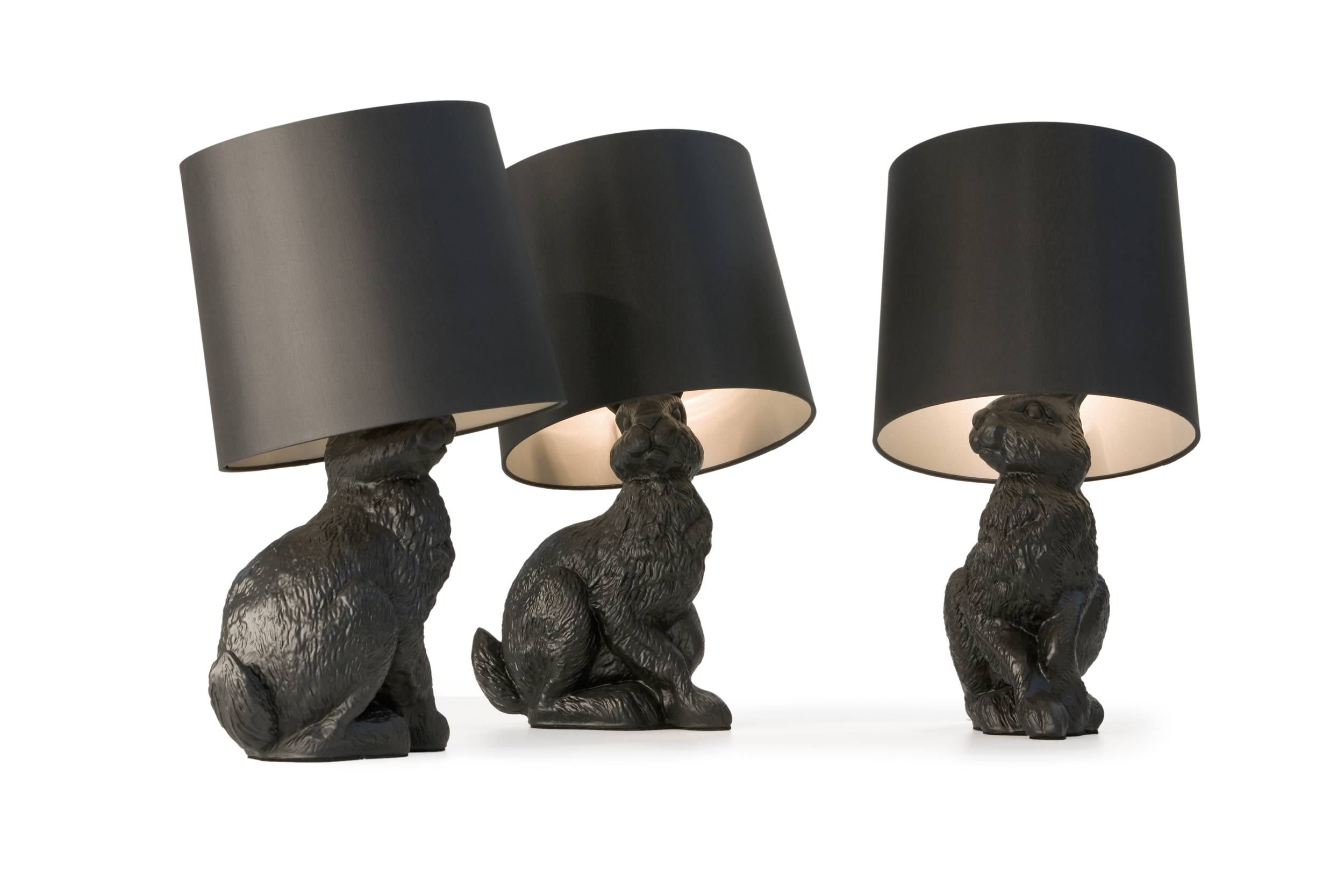 mini E27 Rabbit shape table lamp for hotel and home use decoration