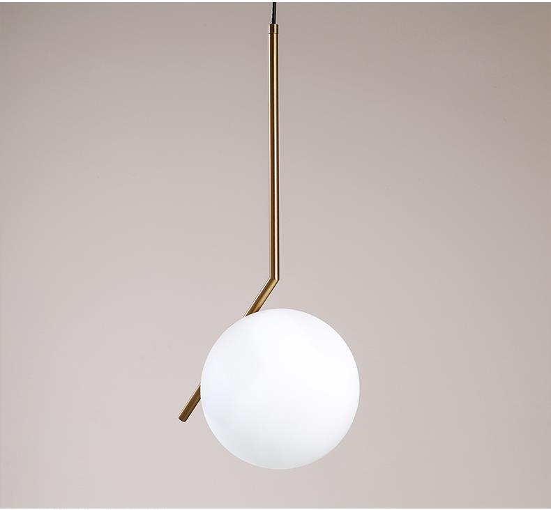 Artemide pendant lamp Nordic Milk White Glass Ball Pendant Light （3030101）