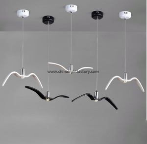 New design Bird Pendant Light acrylic LED birds night lights (7163603)