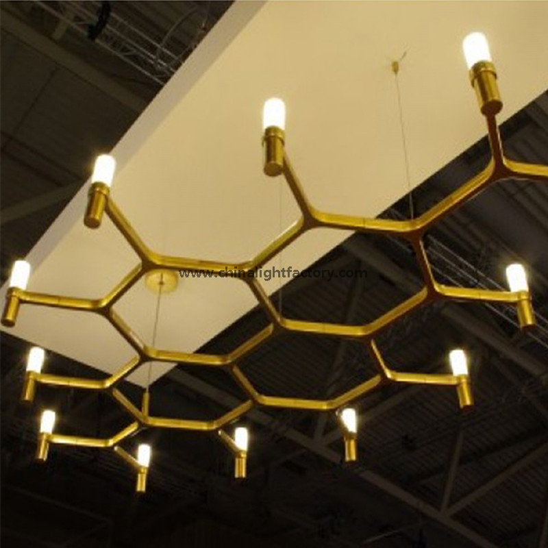2016New design with Acrylic+ Aluminum Modern Chandelier Light
