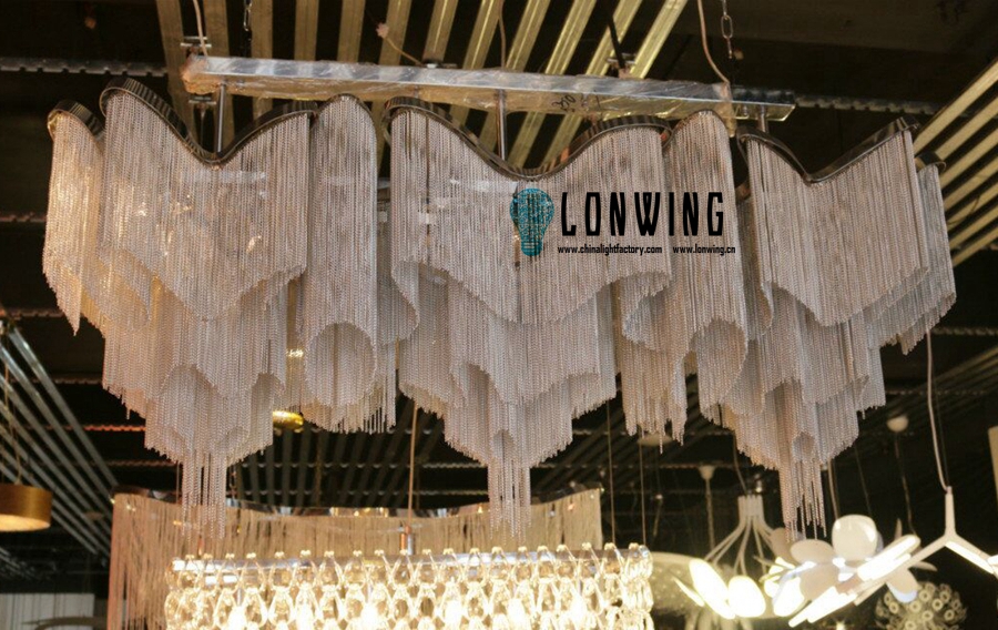 Atlantis Stream Long Suspension Light Interior Lighting