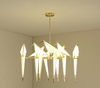 Perch light balancing sculptural light for restaurant hotel (2017101)