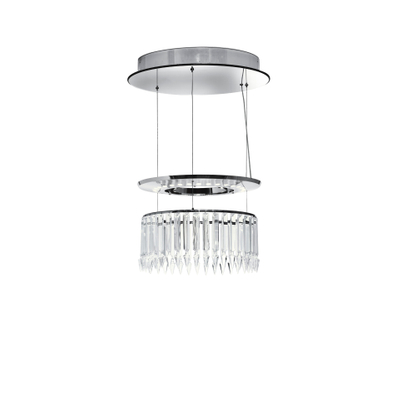 New design with Stainless steel+ Crystal Modern Chandelier Light